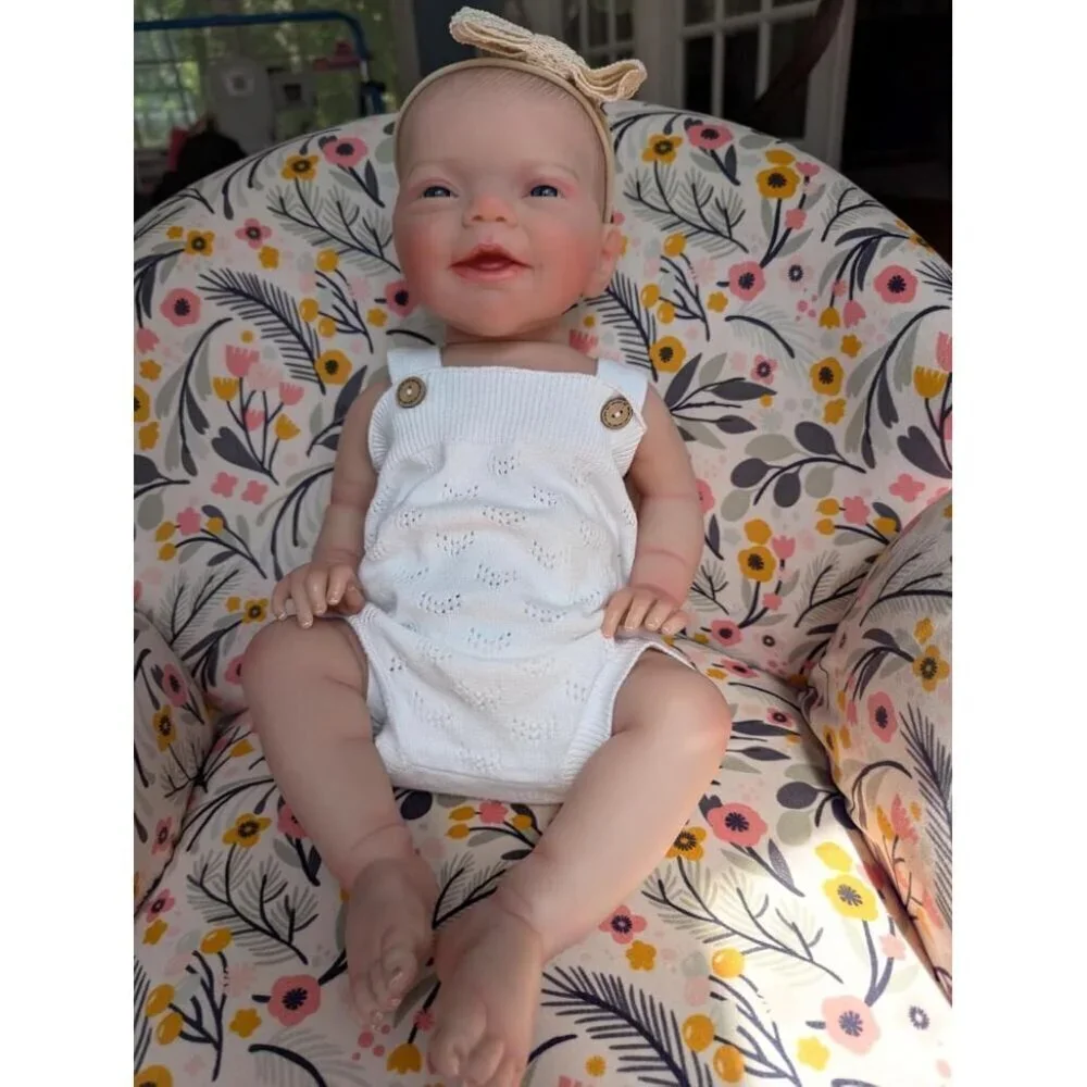 🆕19 Inch Realistic Baby Dolls Silicone Full Body Lifelike Reborn Classic Babies